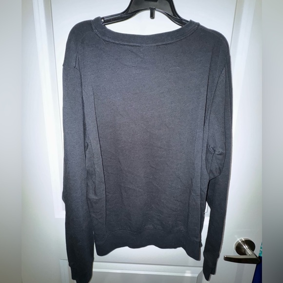 Black and rose gold glittery detail sweatshirt - Picture 4 of 4